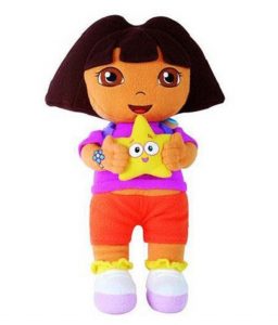 Membuat Boneka Dora the Explorer dari Kain Velboa