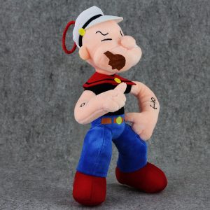 Membuat Boneka Popeye dari Kain Velboa