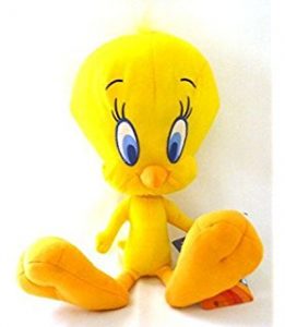 Membuat Boneka Tweety Bird dari Kain Velboa