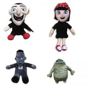 Membuat Boneka Karakter Tokoh Hotel Transylvania dari Kain Velboa