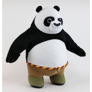 Membuat Boneka Kungfu Panda dari Kain Velboa