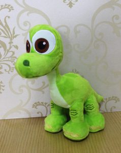 Membuat Boneka Dinosaurus Dari Kain Velboa