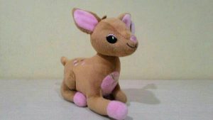 Membuat Boneka Kancil Dari Kain Velboa
