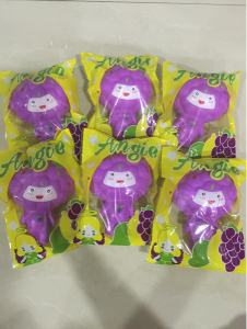 Membuat Boneka Karakter Anggur Dari Kain Velboa