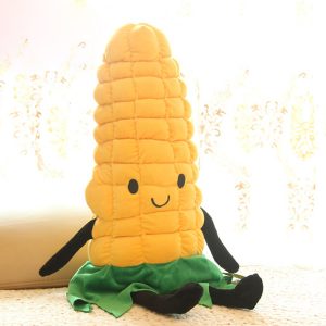 Membuat Boneka Karakter Jagung Dari Kain Velboa