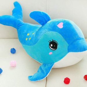 Membuat Boneka Karakter Lumba-Lumba Dari Kain Velboa