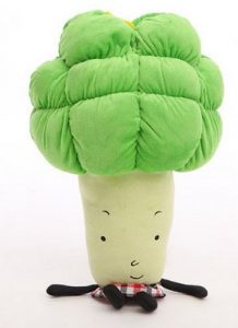 Membuat Boneka Brokoli Dari Kain Velboa