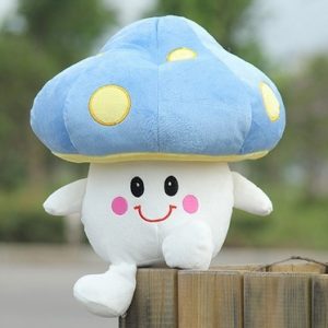 Membuat Boneka Jamur Dari Kain Velboa
