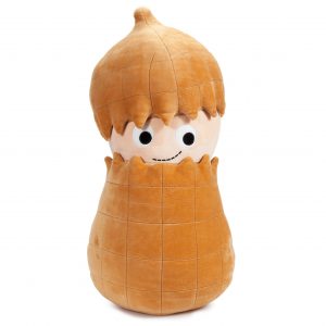 Membuat Boneka Karakter Kacang Tanah Dari Kain Velboa