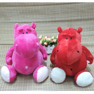 Membuat Boneka Karakter Kuda Nil Dari Kain Velboa