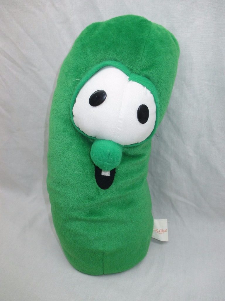 Membuat Boneka Karakter Timun Dari Kain Velboa