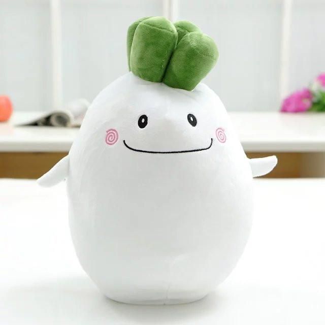 Membuat Boneka Karakter Lobak Dari Kain Velboa
