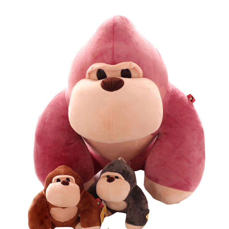 Membuat Boneka Karakter King Kong Dari Kain Velboa