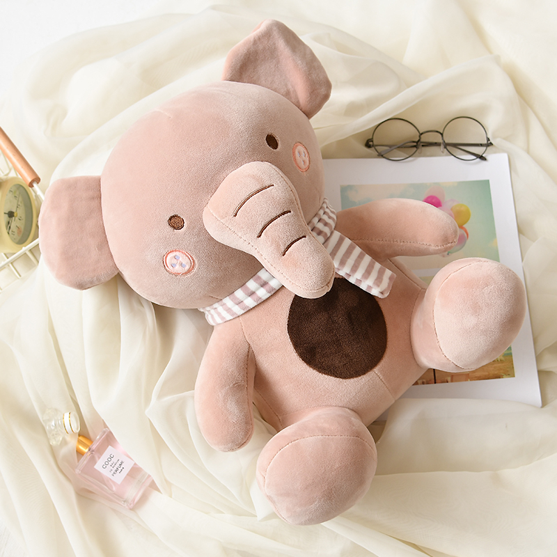 Membuat Elephant Plush Doll dari Kain Velboa