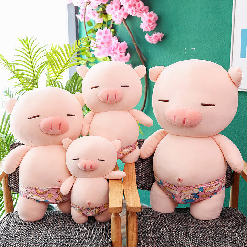 Cute Pinky Pigs Soft Dolls